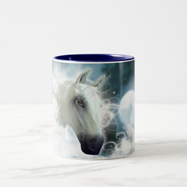 Taza Bicolor Caballo árabe (Centro)