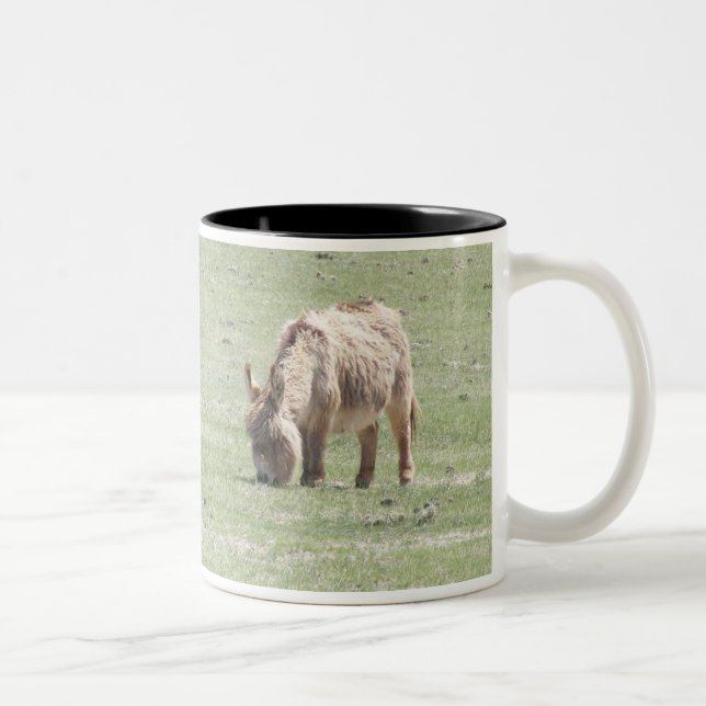 Taza Bicolor Caballo miniatura (Derecha)