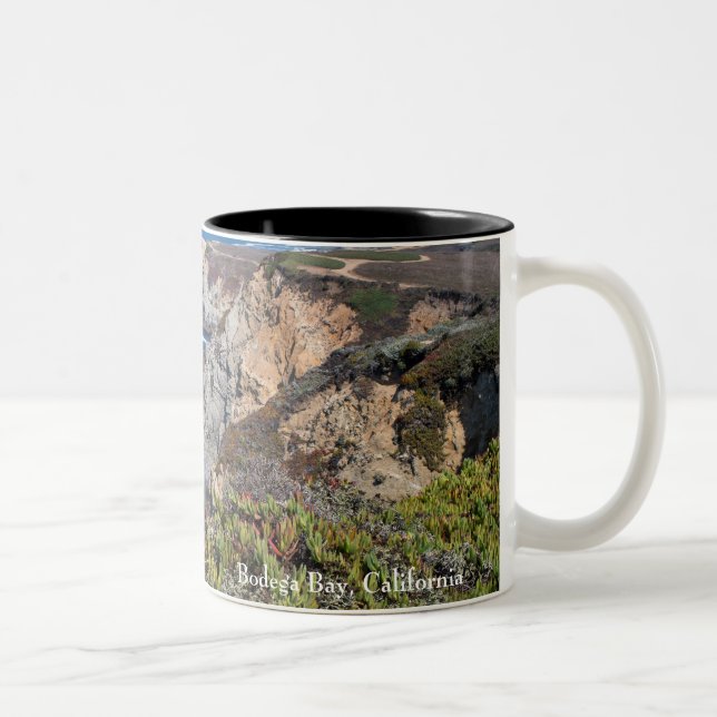 Taza Bicolor Cabeza de Bodega Rugged Coast and Trail (Derecha)