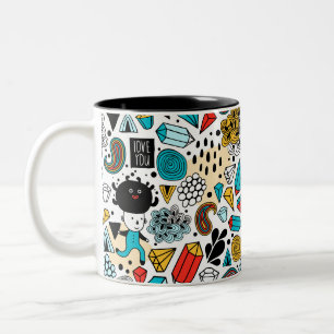 Taza Bicolor Cabeza loca