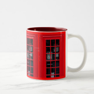 TAZA BICOLOR CABINA DE TELÉFONO DE LONDRES