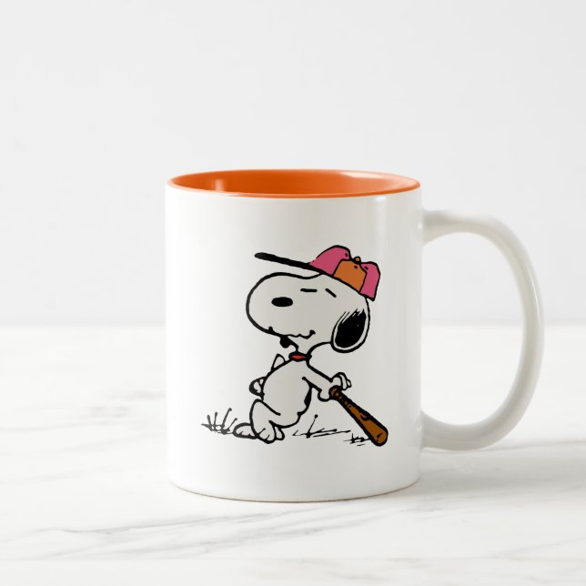 Taza Bicolor Cacahuetes | Snoopy en Bat (Derecha)