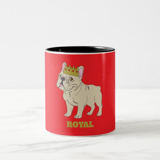 Taza Bicolor Cachorro Real (Centro)