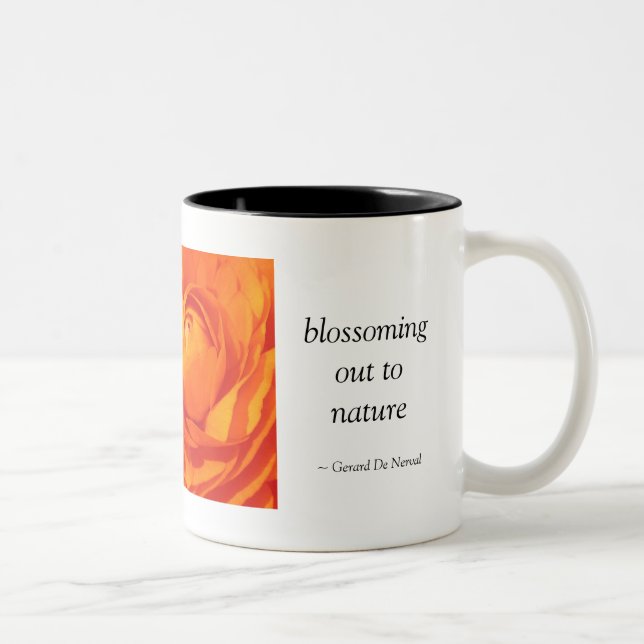 Taza Bicolor Cada flor es un alma…. (Derecha)