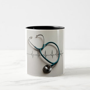 Taza Bicolor Cada sorbo mantiene el corazón latiendo