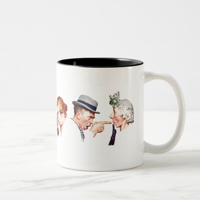 Taza Bicolor Cadena de Gossip 3 (Derecha)