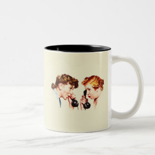 Taza Bicolor Cadena del chisme