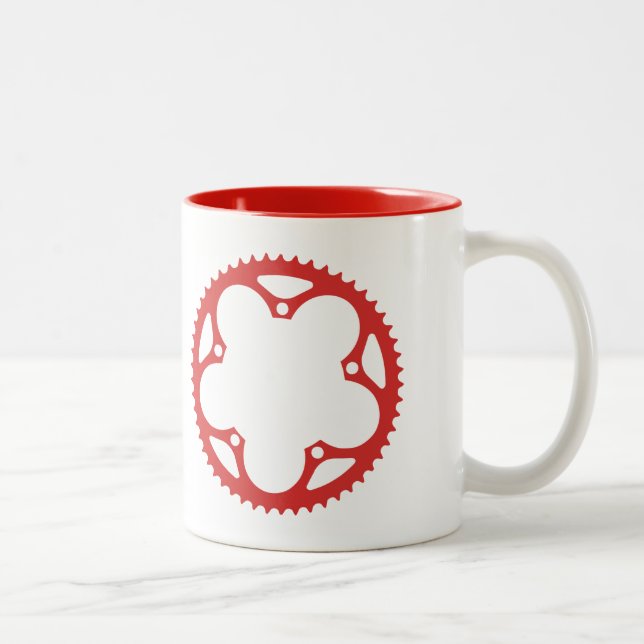 Taza Bicolor Cadena dentada (Derecha)
