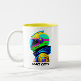 Taza Bicolor Cadete espacial