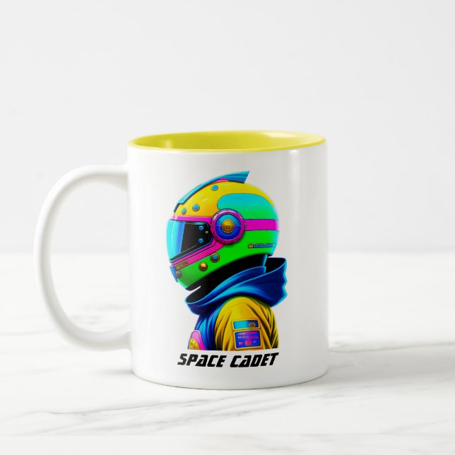 Taza Bicolor Cadete espacial (Izquierda)