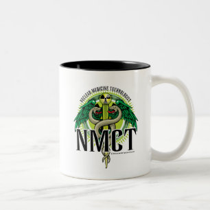 Taza Bicolor Caduceo de NMCT