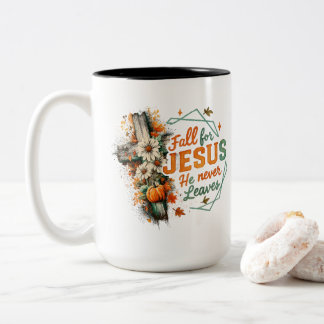 Taza Bicolor Caer Por Jesús...
