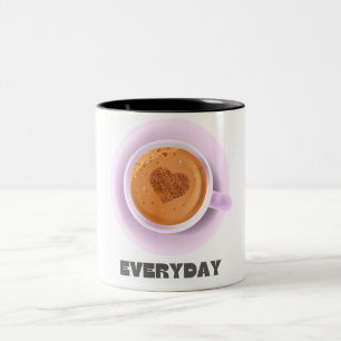Taza Bicolor Café Amantes Mug: Celebra tu pasión por el café