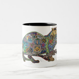 Taza Bicolor Café animal - Mezcla