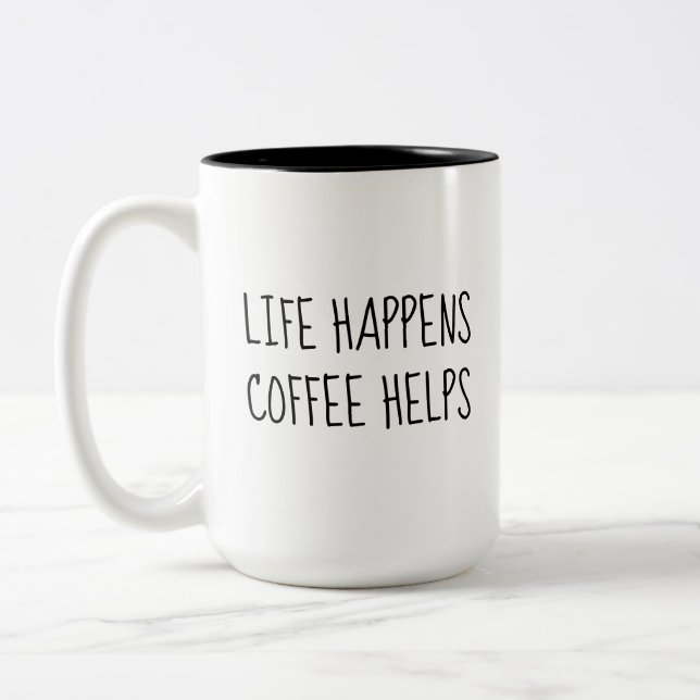 Taza Bicolor CAFÉ AYUDa (Izquierda)