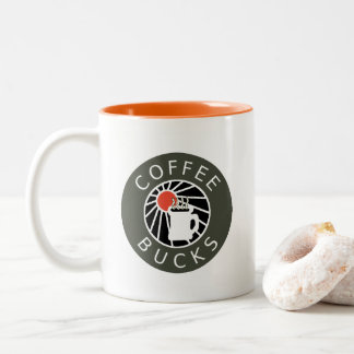 Taza Bicolor Café Bucks Mug