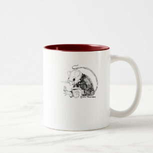Taza Bicolor Café con el Churchmouse
