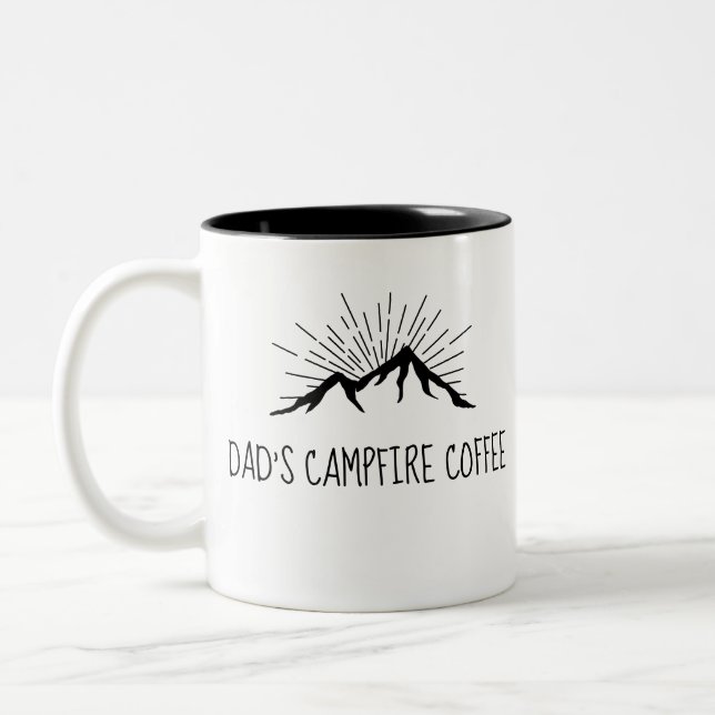 Taza Bicolor Café Dads Campfire (Izquierda)