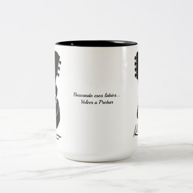 Taza Bicolor Café de amor de Kenty (Centro)