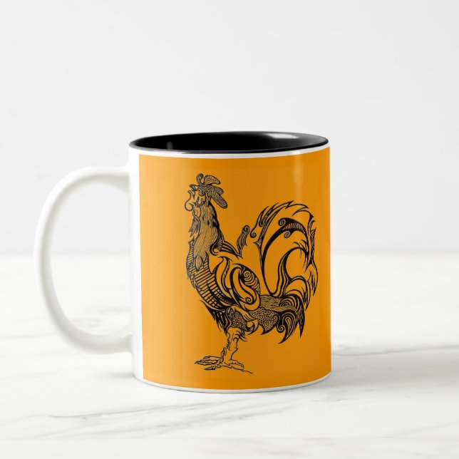 Taza Bicolor CAFÉ de Crow'n 4 (Izquierda)