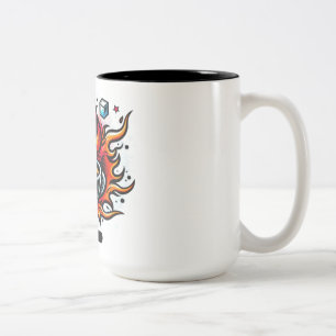 Taza Bicolor Café de día