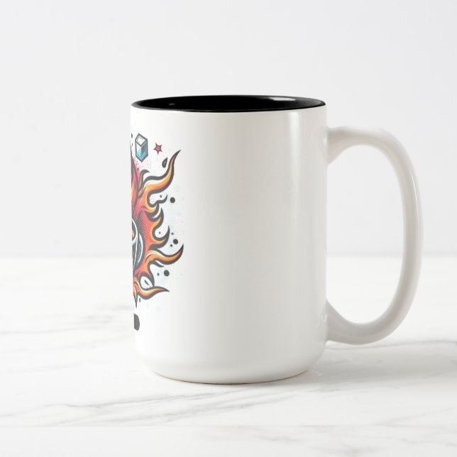 Taza Bicolor Café de día (Derecha)