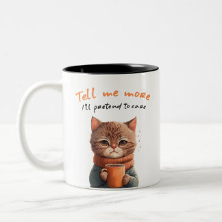 Taza Bicolor Café de gato sarraceno y gracioso