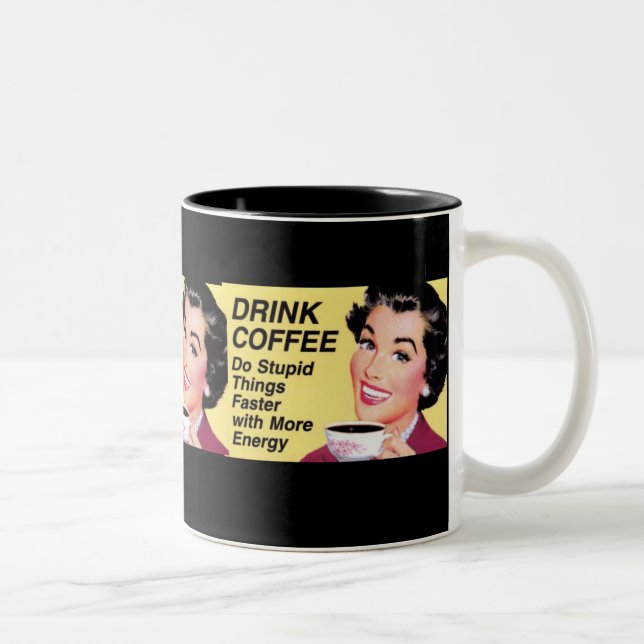 Taza Bicolor Café de la bebida (Derecha)