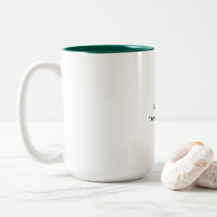 Taza Bicolor Café de la mañana