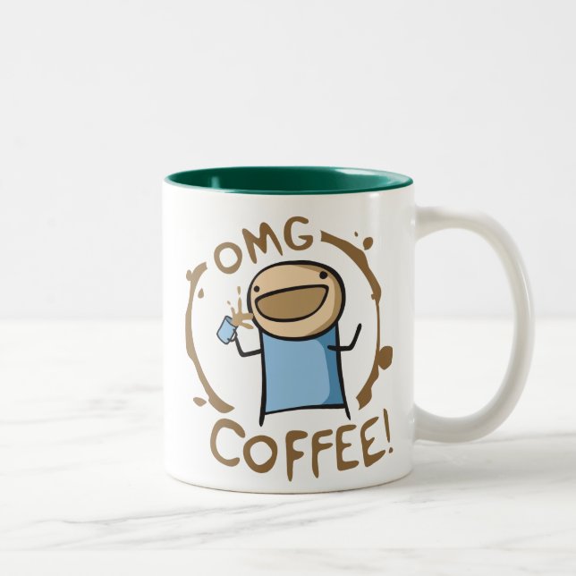 Taza Bicolor Café de OMG (Derecha)
