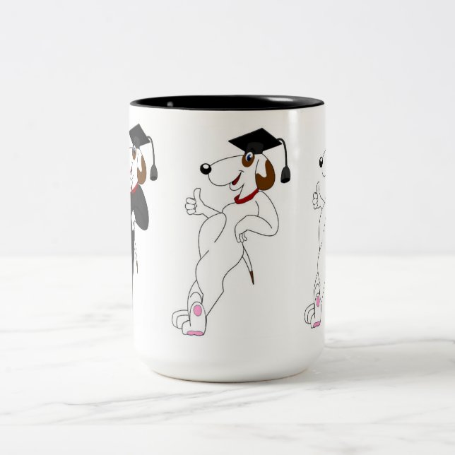 Taza Bicolor Café de perro (Centro)