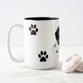 Taza Bicolor Café de perro