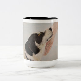 Taza Bicolor Café de perro