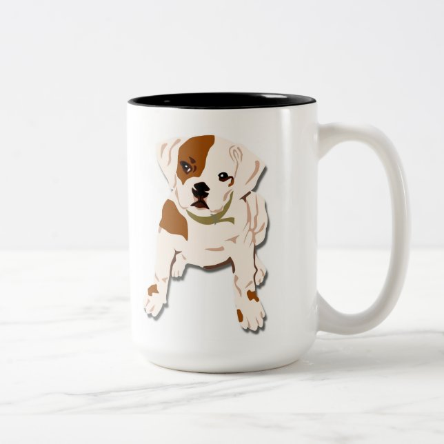 Taza Bicolor Café de perro (Derecha)