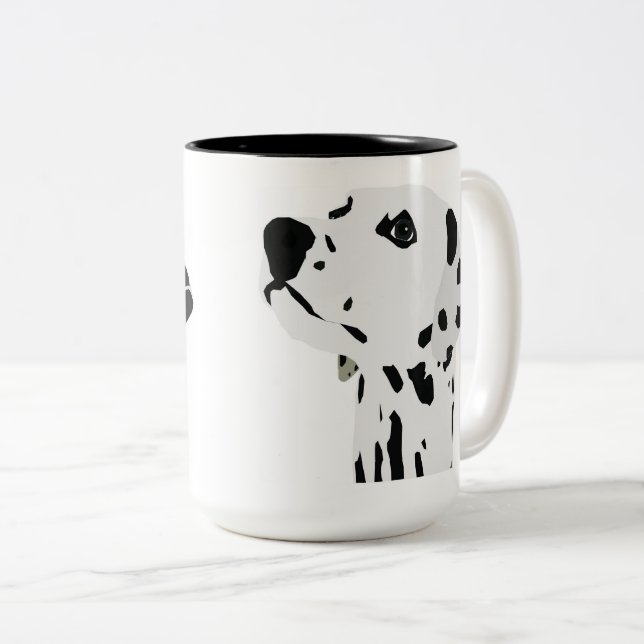Taza Bicolor Café de perro (Anverso derecho)