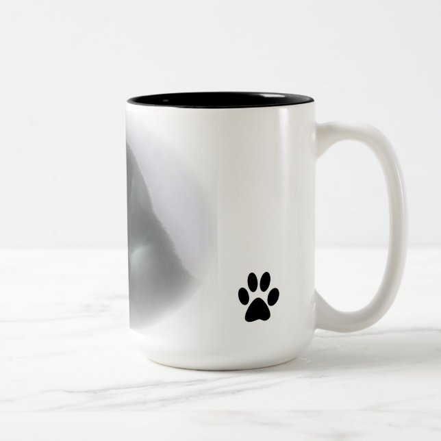 Taza Bicolor Café de perro (Derecha)