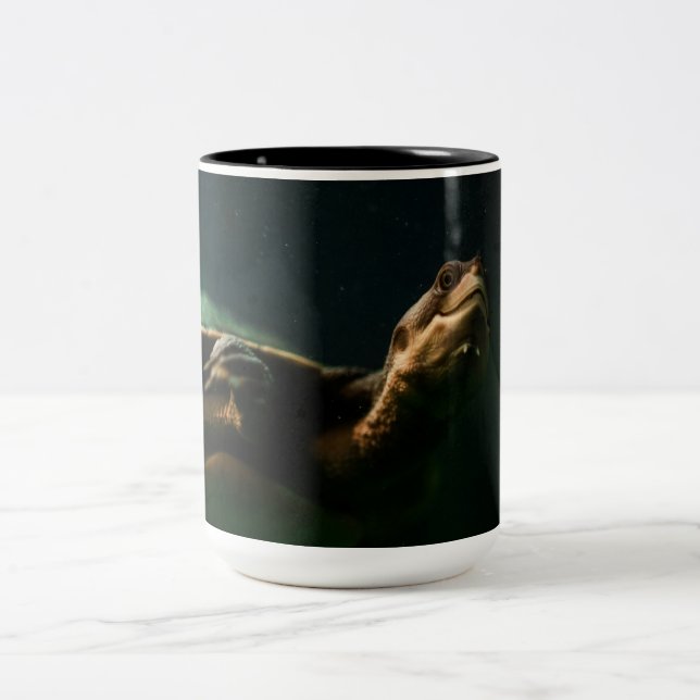 Taza Bicolor Café de tortuga (Centro)