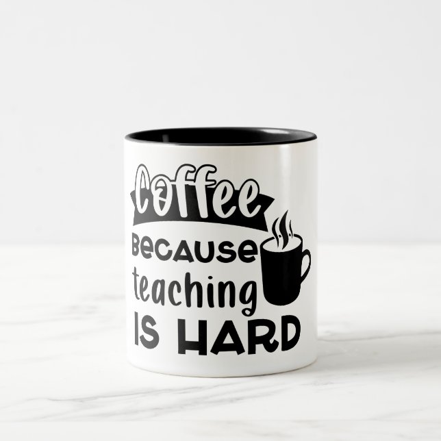 Taza Bicolor Café del profesor (Centro)