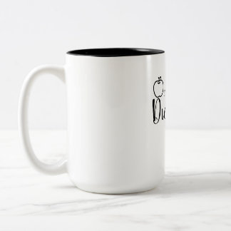 Taza Bicolor Café dietista Mug