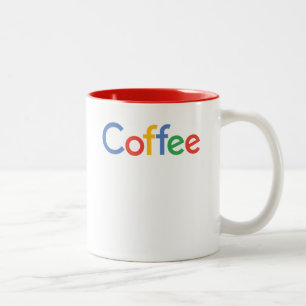 Taza Bicolor Café en fuente de Google