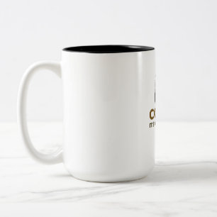 TAZA BICOLOR CAFÉ. ES BUENO PARA TI.