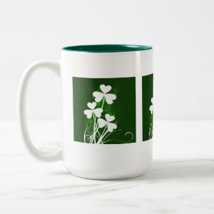 Taza Bicolor Café especial del Día de San Patricio - 15 oz.