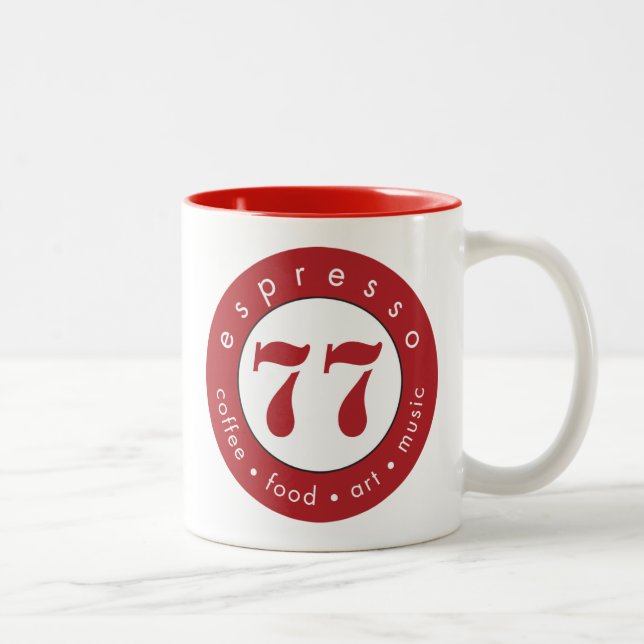 Taza Bicolor Café express 77 (Derecha)