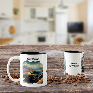 Taza Bicolor Café favorito clásico