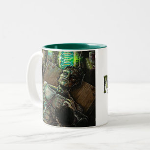 Taza Bicolor Café Frankenstein