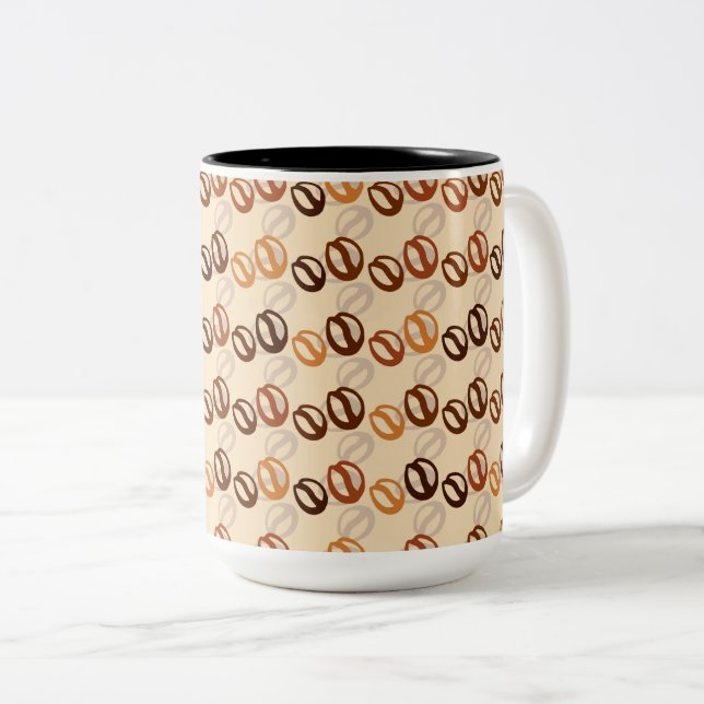 Taza Bicolor Café frijol (Anverso derecho)