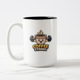 Taza Bicolor Café Fuerte
