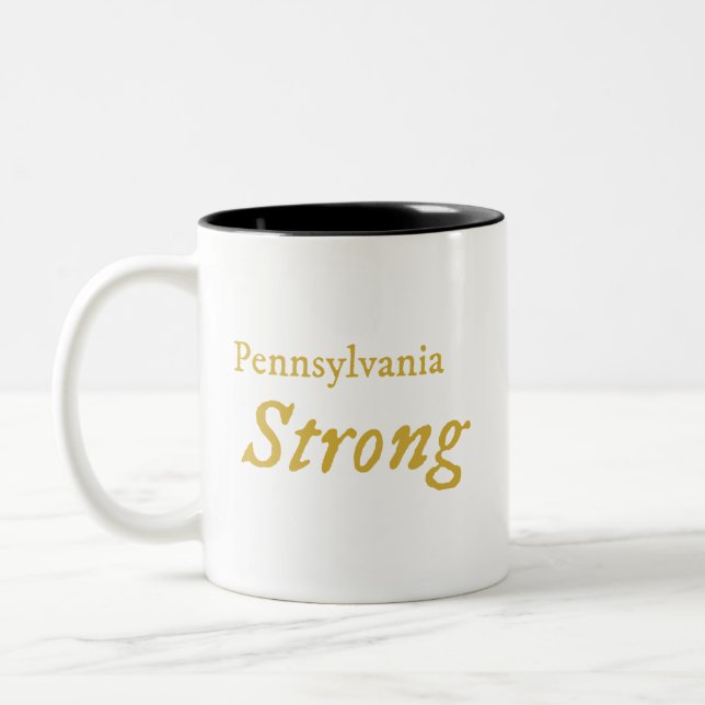 Taza Bicolor Café fuerte de Pennsylvania (Izquierda)