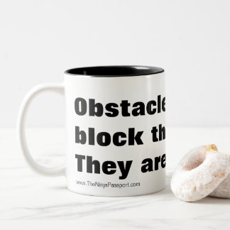 Taza Bicolor Café guerrero Ninja