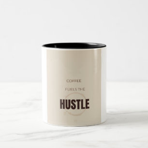 Taza Bicolor Café impulsa el ajetreo Motivacional amante del ca